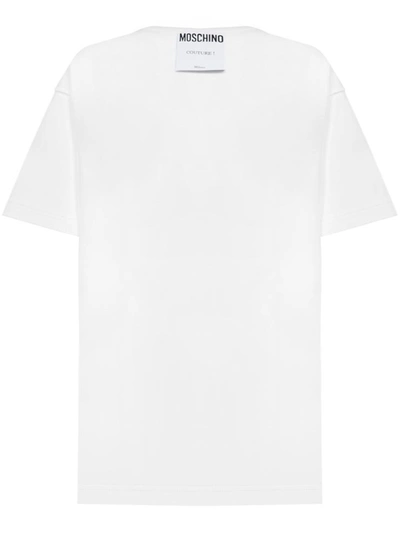 Shop Moschino T-shirts And Polos White