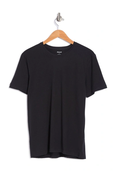 Shop Abound Short Sleeve Crewneck T-shirt In Black Rock
