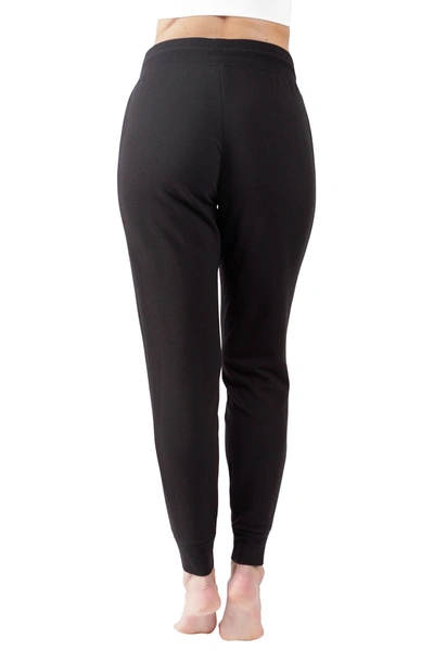 Shop 90 Degree By Reflex Terry Brushed Inside Joggers In Black
