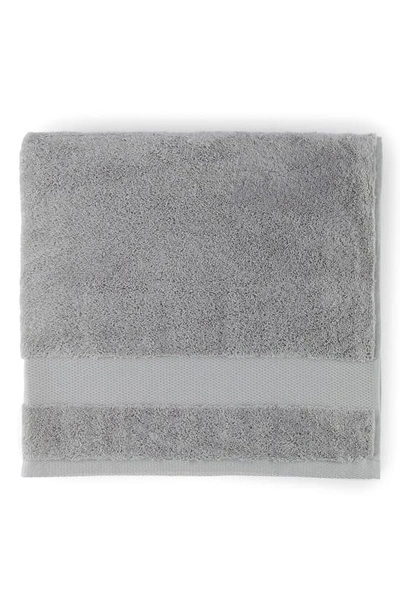 Shop Sferra Bello Bath Sheet In Grey