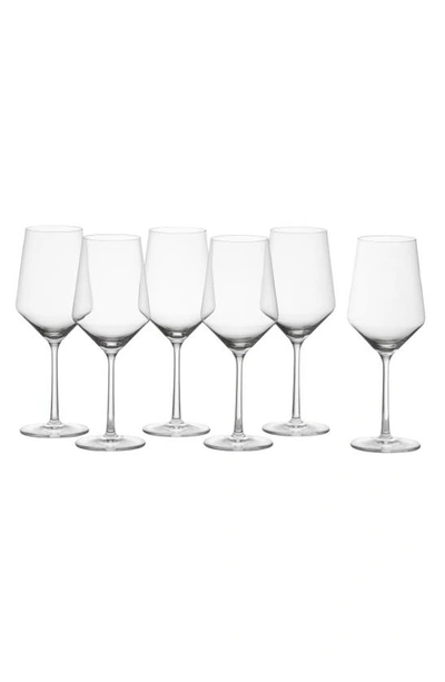 Shop Schott Zwiesel Pure Set Of 6 Sauvignon Blanc Wine Glasses In Clear