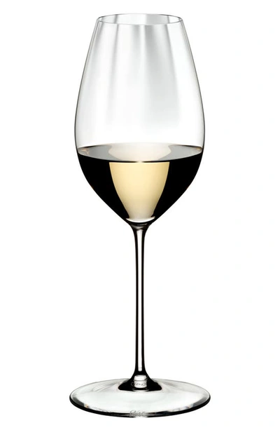 Shop Riedel Performance Set Of 2 Sauvignon Blanc Glasses In Clear