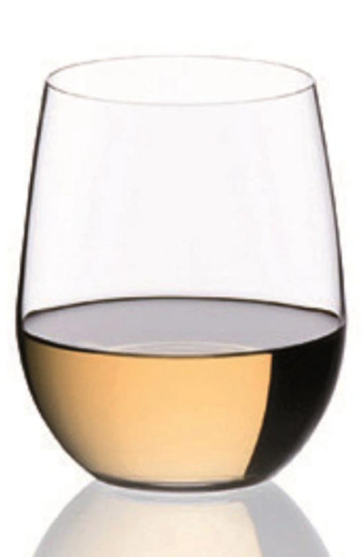 Shop Riedel O Set Of 2 Viognier/chardonnay Tumblers In Clear