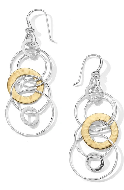 Shop Ippolita Chimera Classico Jet Set Earrings In Silver