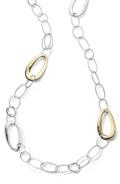 Shop Ippolita Chimera Classico Cherish Long Chain Necklace In Silver