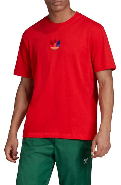 Adidas Men's Short-Sleeve Trefoil Logo Graphic T-Shirt 