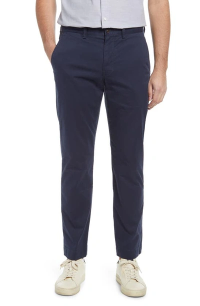 Shop Polo Ralph Lauren Bedford Straight Fit Chino Pants In Nautical Ink