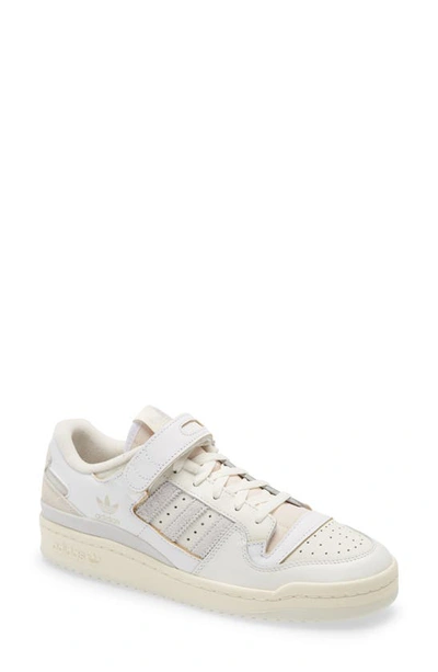 Shop Adidas Originals Forum 84 Low Sneaker In Grey One/ Orbit Grey/ White