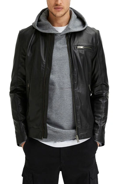 Selected homme classic leather jacket outlet