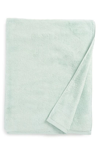 Shop Matouk Milagro Bath Towel In Aqua