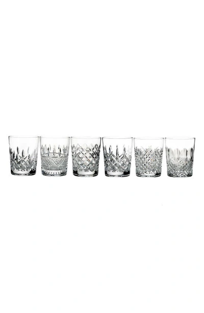 Shop Waterford Connoisseur Set Of 6 Lead Crystal Double Old Fashioned Glasses