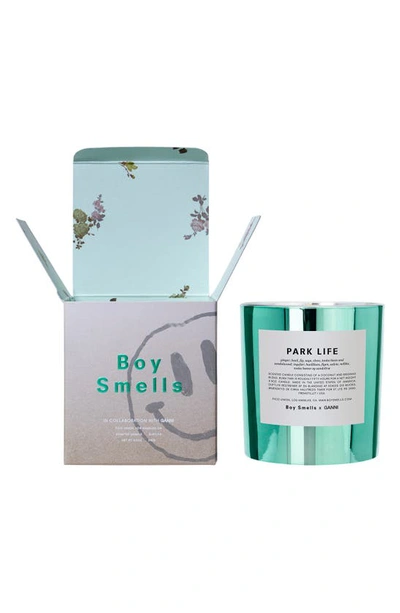 Shop Boy Smells X Ganni Park Life Scented Candle In Green