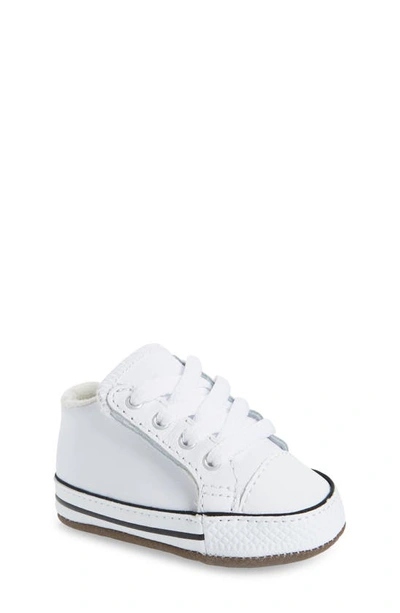Shop Converse Chuck Taylor® All Star® Cribster Crib Shoe In White/ Natural Ivory/ White