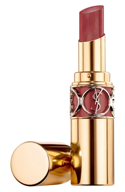 Shop Saint Laurent Yves  Rouge Volupté Shine Oil-in-stick Lipstick Balm In 89 Rose Blazer