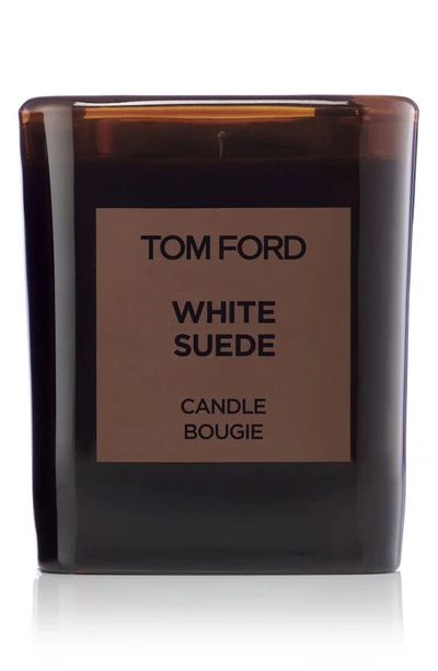 Shop Tom Ford Private Blend White Suede Candle