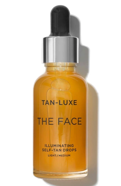 Shop Tan-luxe The Face Illuminating Self-tan Drops In Light/medium