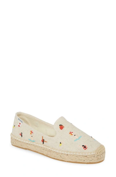 Shop Soludos Swimmers Espadrille Slip-on In Sand