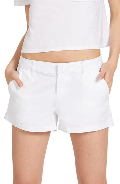 Shop Volcom Frochickie Chino Shorts In White