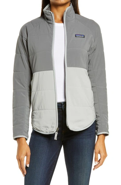 Shop Patagonia Pack In Insulated Jacket In Grey