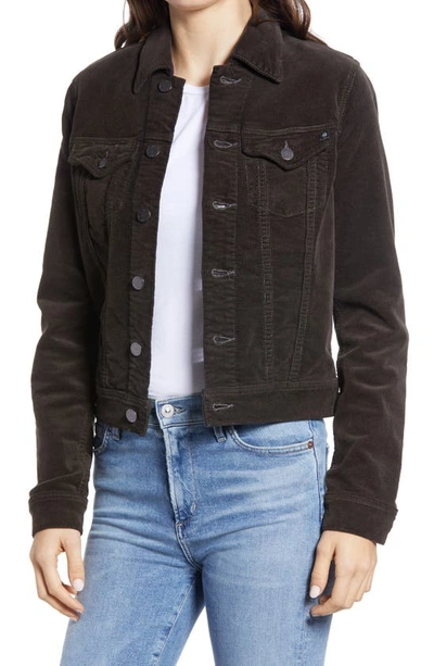 Shop Ag Jeans Robyn Corduroy Jacket In Molasses