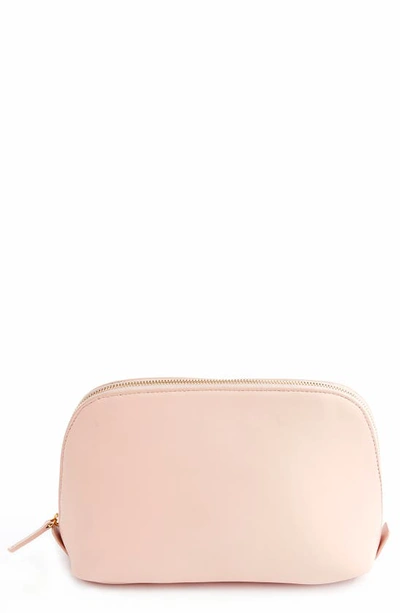 Shop Royce Signature Cosmetics Bag In Light Pink