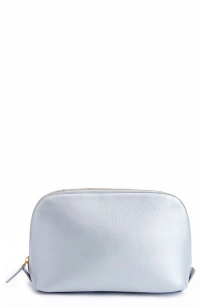 Shop Royce Signature Cosmetics Bag In Silver