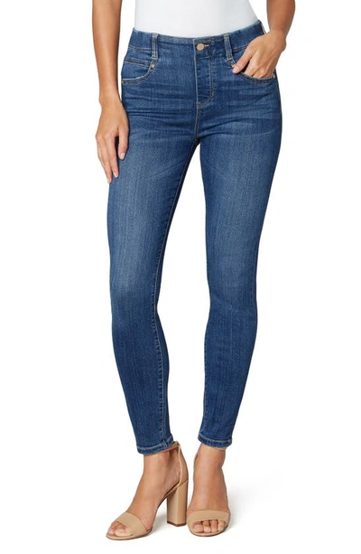 Shop Liverpool Gia Glider Pull-on Ankle Skinny Jeans In Charleston