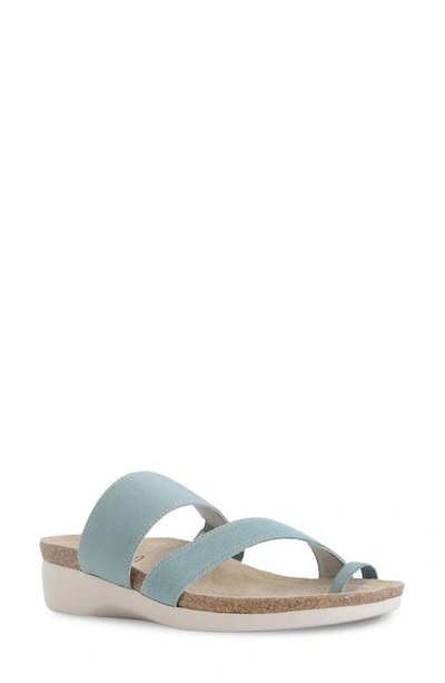 Shop Munro 'aries' Sandal In Teal Gore