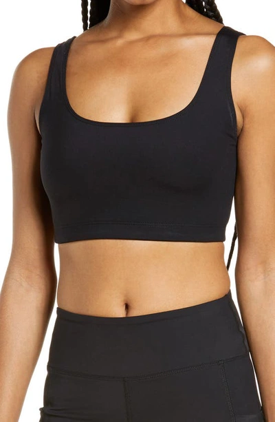Shop Year Of Ours Yos Go To Sports Bra In Black