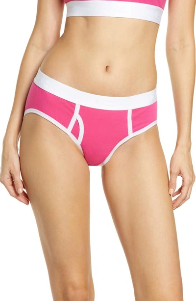 Shop Tomboyx Next Gen Iconic Briefs In Electric Pink