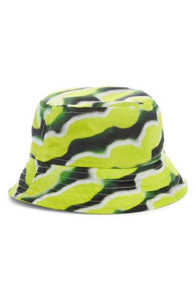 Shop Dries Van Noten Gillian Print Bucket Hat In Green