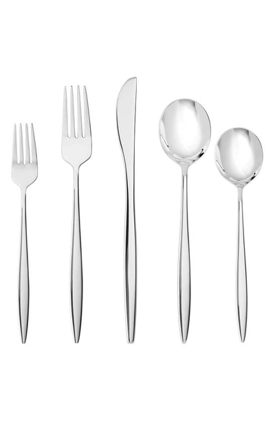 Shop Fortessa Constantin 5-piece Place Setting In Silver