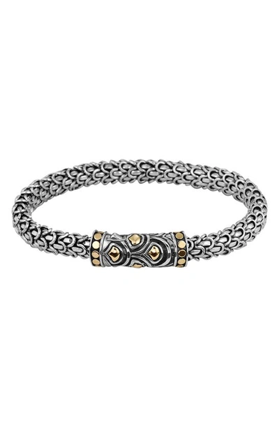 Shop John Hardy 'naga' Bracelet In Silver/ Gold