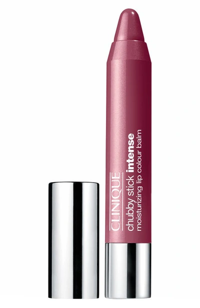 Shop Clinique Chubby Stick Intense Moisturizing Lip Color Balm In 07 Broadest Berry