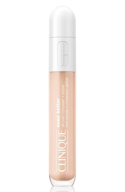 Shop Clinique Even Better™ All-over Concealer + Eraser In Cn02 Breeze