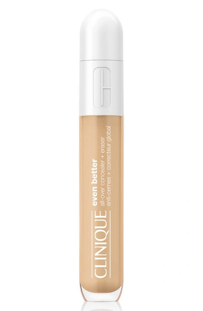 Shop Clinique Even Better™ All-over Concealer + Eraser In Wn38 Stone