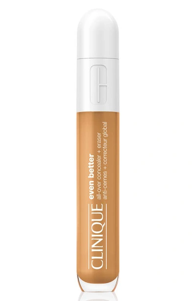 Shop Clinique Even Better™ All-over Concealer + Eraser In Wn98 Cream Caramel