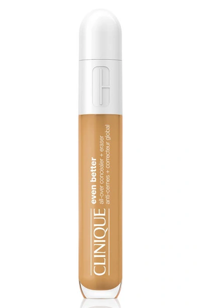 Shop Clinique Even Better™ All-over Concealer + Eraser In Wn76 Toasted Wheat