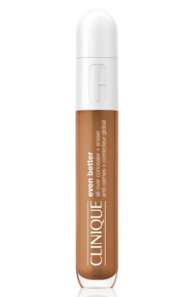 Shop Clinique Even Better™ All-over Concealer + Eraser In Wn122 Clove