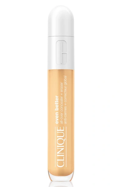 Shop Clinique Even Better™ All-over Concealer + Eraser In Wn12 Meringue