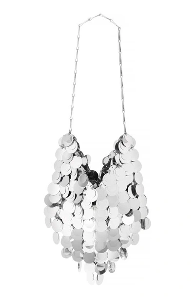 Shop Paco Rabanne Sparkle Hobo In Silver