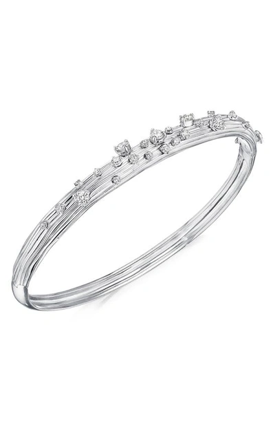 Shop Hueb Bahia Bangle In White Gold