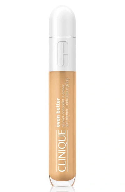 Shop Clinique Even Better™ All-over Concealer + Eraser In Wn56 Cashew