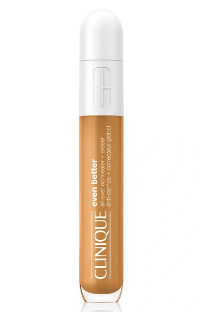 Clinique Even Better & Trade; All-over Concealer + Eraser Wn 104 Toffee 0.2 oz/ 6 ml In Wn104 Toffee