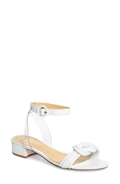 Alexandre Birman Vicky Ankle Strap Sandal In White
