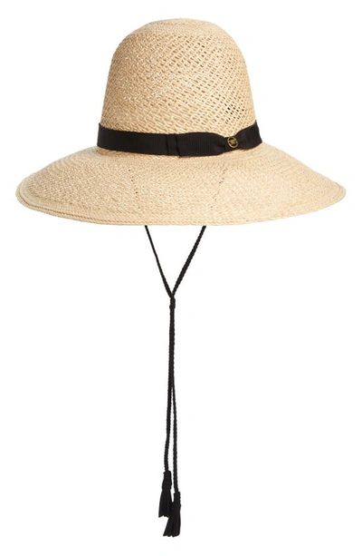 Shop Gladys Tamez Arden Straw Hat In Cream