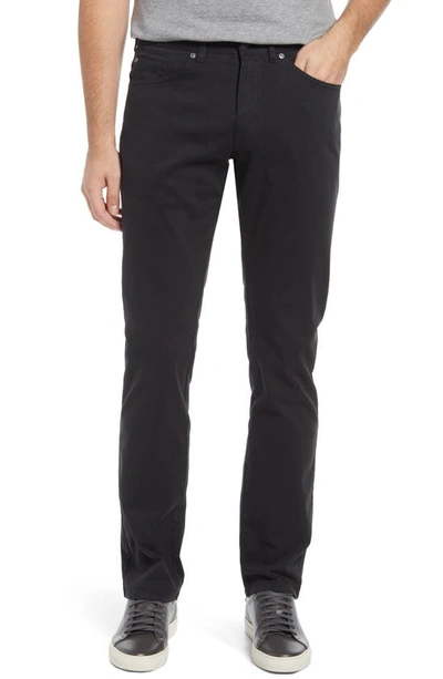 Shop Peter Millar Ultimate Stretch Sateen Five-pocket Pants In Black