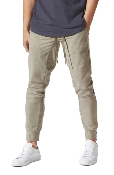 Shop Good Man Brand Flex Pro Studio Jersey Joggers In Field Heather