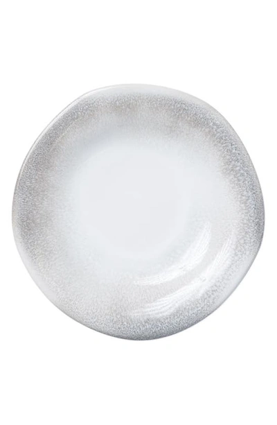 Shop Vietri Aurora Stoneware Salad Plate In Ash