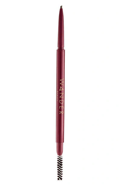 Shop Wander Beauty Frame Your Face Micro Brow Pencil In Taupe